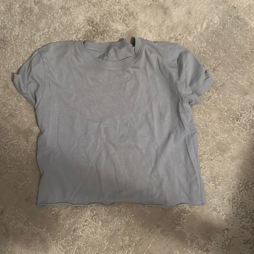 cropped brandy melville tee